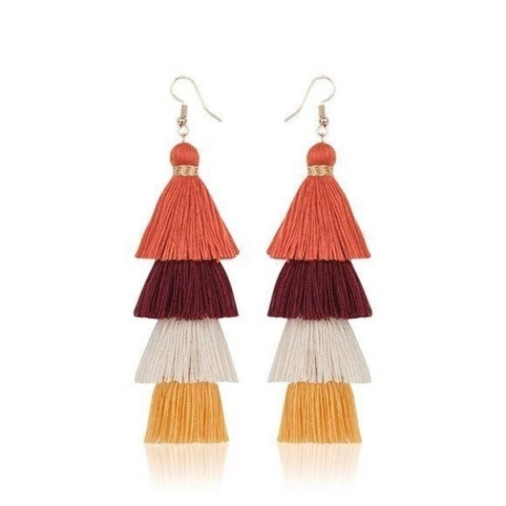 Hot selling jewelry creative new tassel earrings
